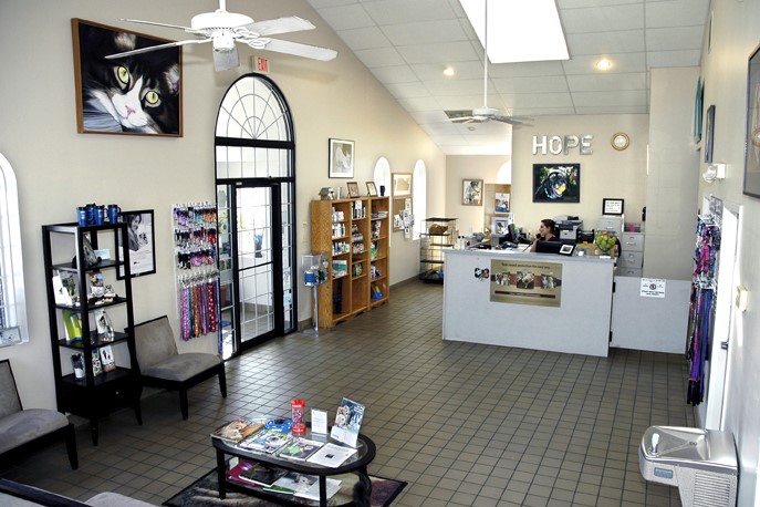 Hope Animal Medical Center Waiting area